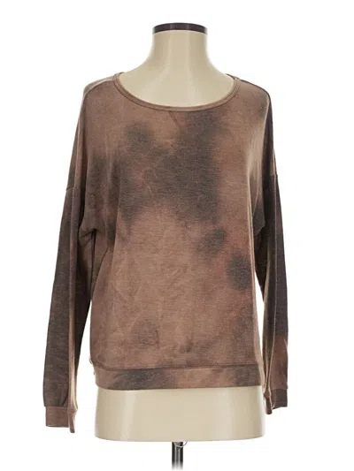 Pre-owned White Birch Pullover Sweater In Brown