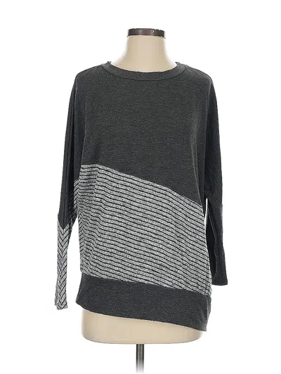 Pre-owned White Birch Pullover Sweater In Gray