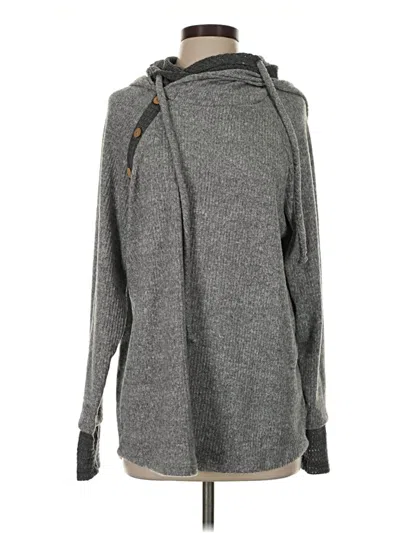 Pre-owned White Birch Pullover Sweater In Gray