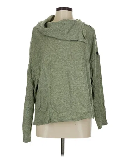 Pre-owned White Birch Pullover Sweater In Green
