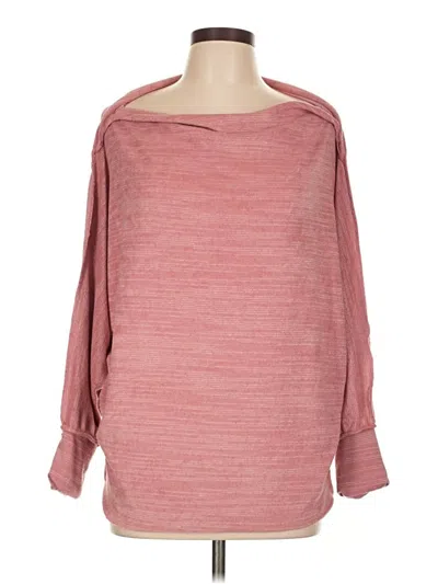 Pre-owned White Birch Pullover Sweater In Pink