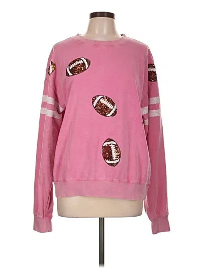 Pre-owned White Birch Pullover Sweater In Pink