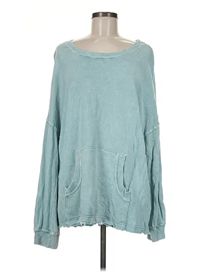 Pre-owned White Birch Pullover Sweater In Teal