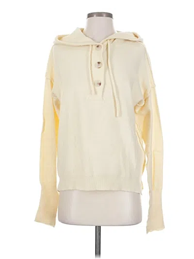 Pre-owned White Birch Pullover Sweater In White