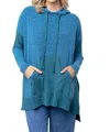 White Birch Ready To Go Top In Blue/green In Multi