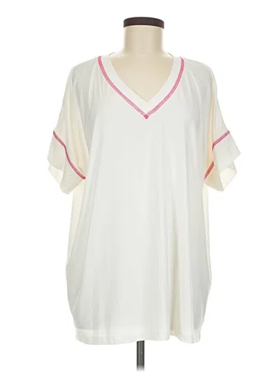 Pre-owned White Birch Short Sleeve T-shirt In Ivory