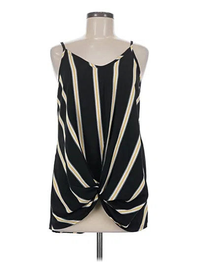 Pre-owned White Birch Sleeveless Blouse In Black