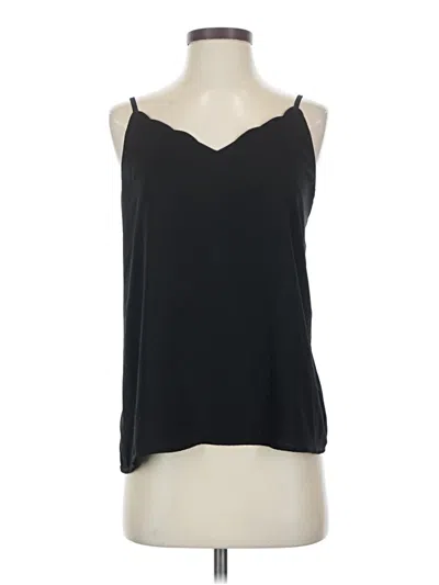 Pre-owned White Birch Sleeveless Top Black Sweetheart Neckline Tops