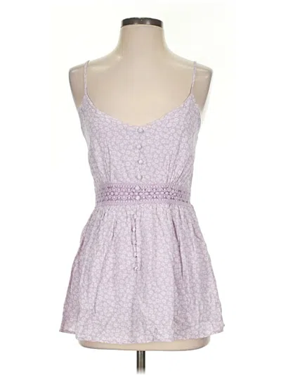 Pre-owned White Birch Sleeveless Top Purple Sweetheart Neckline Tops