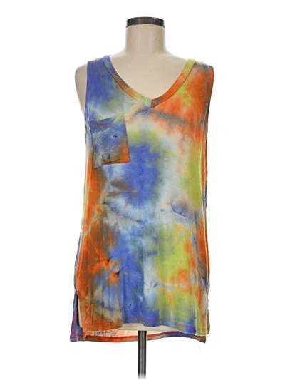 Pre-owned White Birch Sleeveless T-shirt In Orange