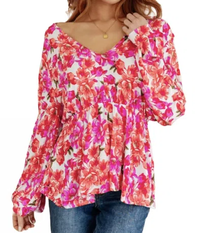 White Birch Smile Like You Mean It Floral In Multi
