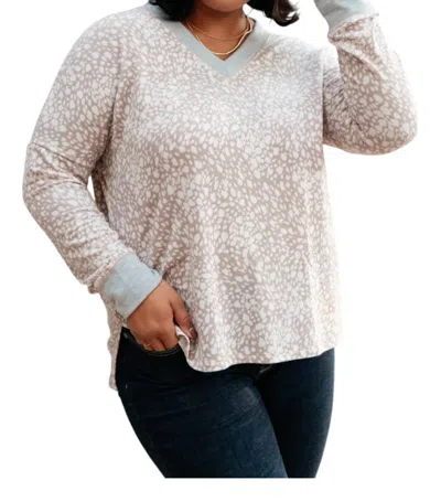 White Birch Spotted In The City Top In Beige