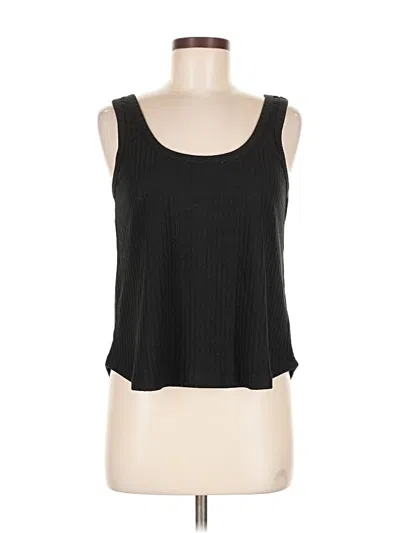 Pre-owned White Birch Tank Top Black Strapless Neckline Tops