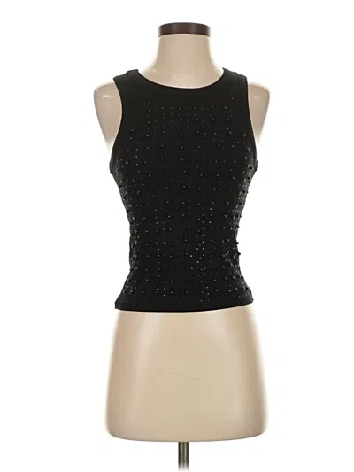 Pre-owned White Birch Tank Top Black Strapless Neckline Tops