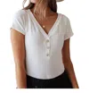 White Birch Under The Sun Bodysuit In White In White