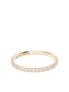 White Bird 18kt Yellow Gold Diamond Thin Band Ring In Gold