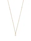 White Bird 18kt Yellow Gold Diamond Necklace In Gold