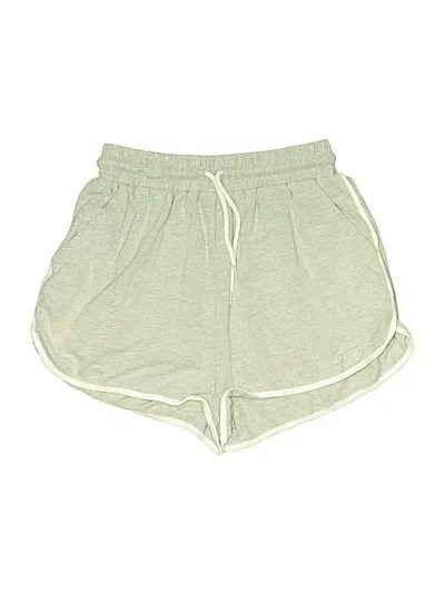 Pre-owned White Fox Athletic Shorts In Green
