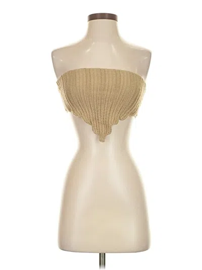 Pre-owned White Fox Bodysuit In Brown