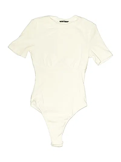 Pre-owned White Fox Bodysuit In White