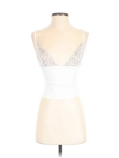 White Fox Bodysuit In White
