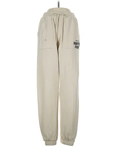 Pre-owned White Fox Casual Pants In Ivory