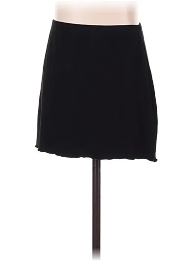 Pre-owned White Fox Casual Skirt In Black