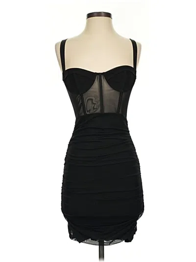 Pre-owned White Fox Cocktail Dress In Black