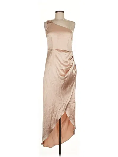 Pre-owned White Fox Cocktail Dress In Brown