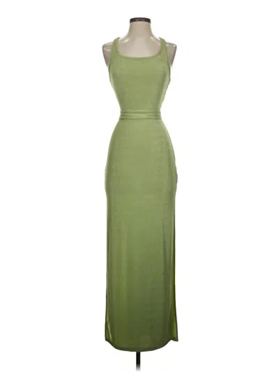 Pre-owned White Fox Cocktail Dress In Green