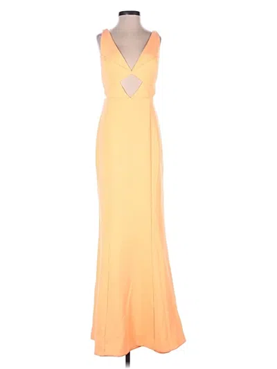 Pre-owned White Fox Cocktail Dress In Orange