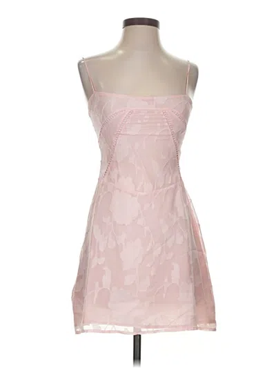 Pre-owned White Fox Cocktail Dress In Pink