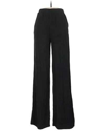 Pre-owned White Fox Dress Pants In Black
