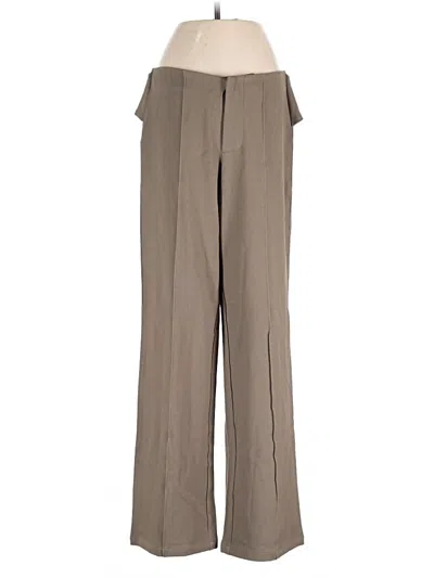 Pre-owned White Fox Dress Pants In Brown
