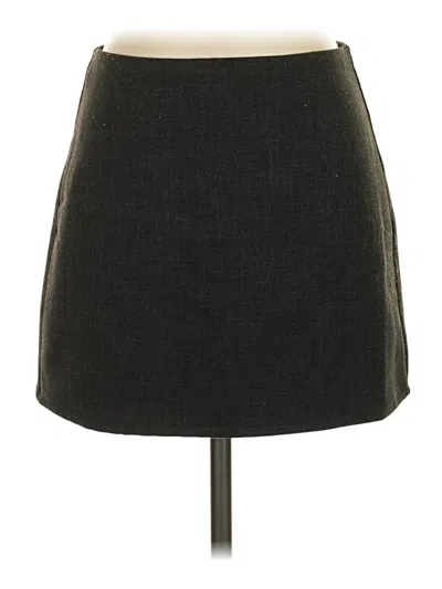 Pre-owned White Fox Formal Skirt In Black