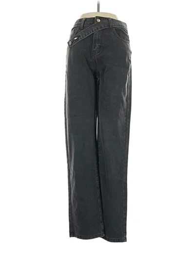 Pre-owned White Fox Jeans In Black