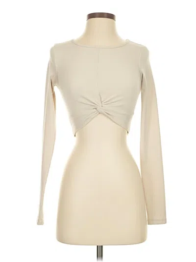 Pre-owned White Fox Long Sleeve T-shirt In White