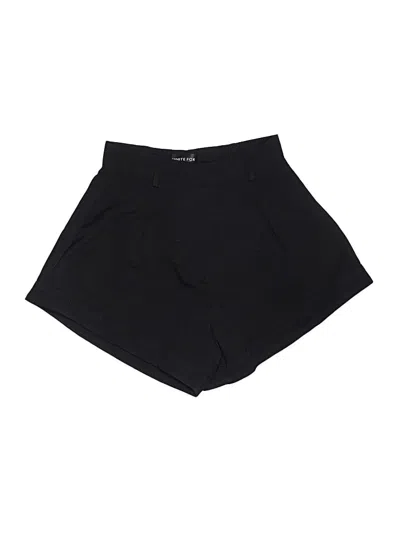 Pre-owned White Fox Shorts In Black