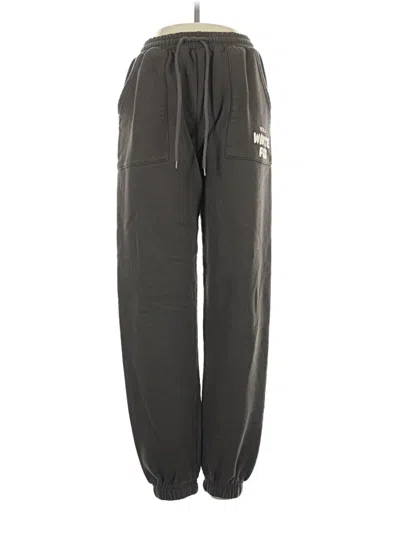 Pre-owned White Fox Sweatpants In Gray
