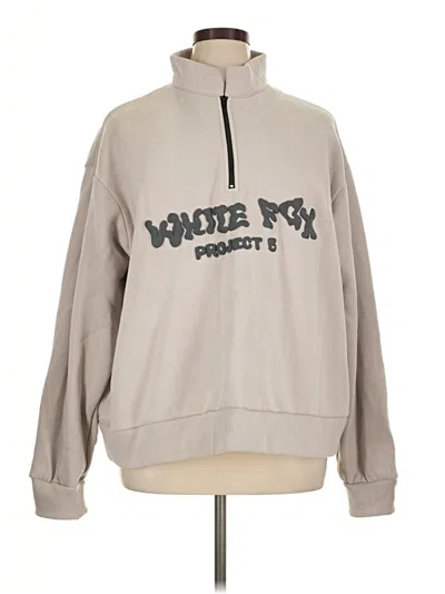 Pre-owned White Fox Sweatshirt In Tan