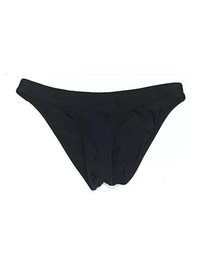 Pre-owned White Fox Swimsuit Bottoms In Black