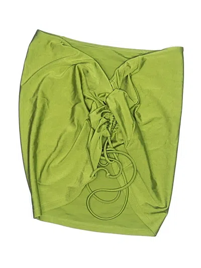 Pre-owned White Fox Swimsuit Bottoms In Green