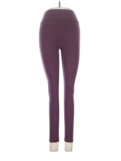 Pre-owned White Fox Yoga Pants In Purple