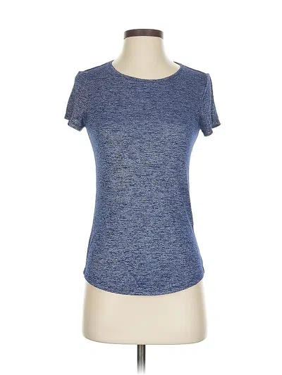 Pre-owned White House Black Market Active T-shirt In Blue