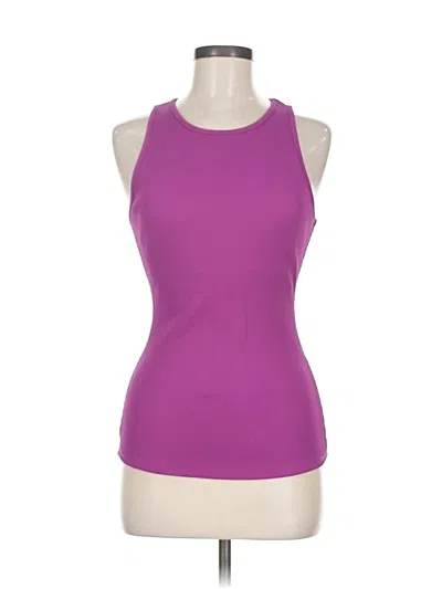 Pre-owned White House Black Market Active Tank Top In Purple