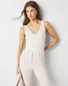 WHITE HOUSE BLACK MARKET ALL WAYS STRETCH REVERSIBLE TANK TOP