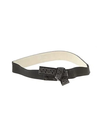 Pre-owned White House Black Market Belt In Black