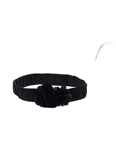 White House Black Market Belt In Black