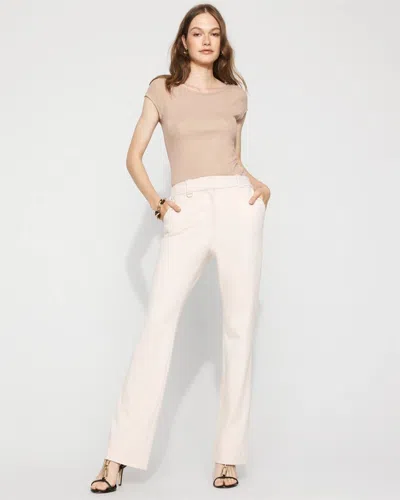 White House Black Market Blake Slim Boot Pants In Neutral