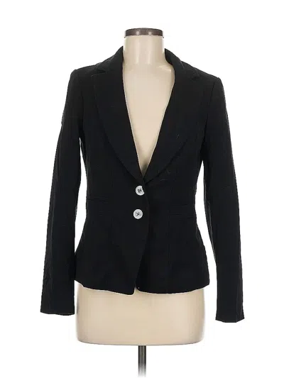 Pre-owned White House Black Market Blazer Jacket In Black